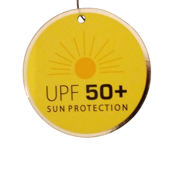 RBX - Flutter Sleeve, Split neck,  UPF 50+, Ribbed Women's Large Navy Blue Top - Picture 13 of 15